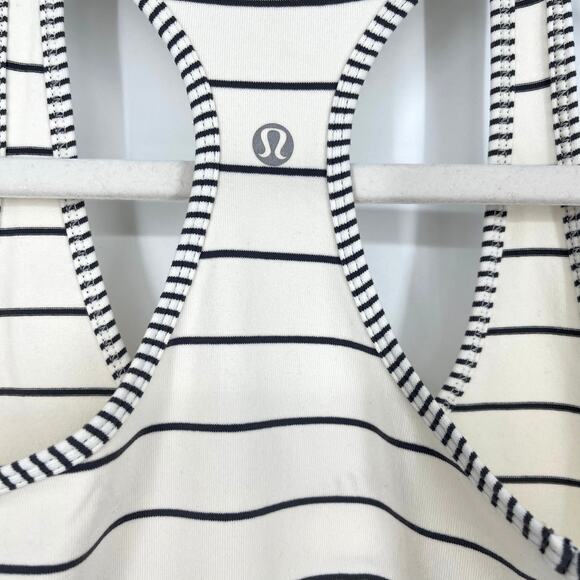 Lululemon Cool Racerback Tank in Slalom Stripe Angel Wing Size XS - Picture 6 of 8